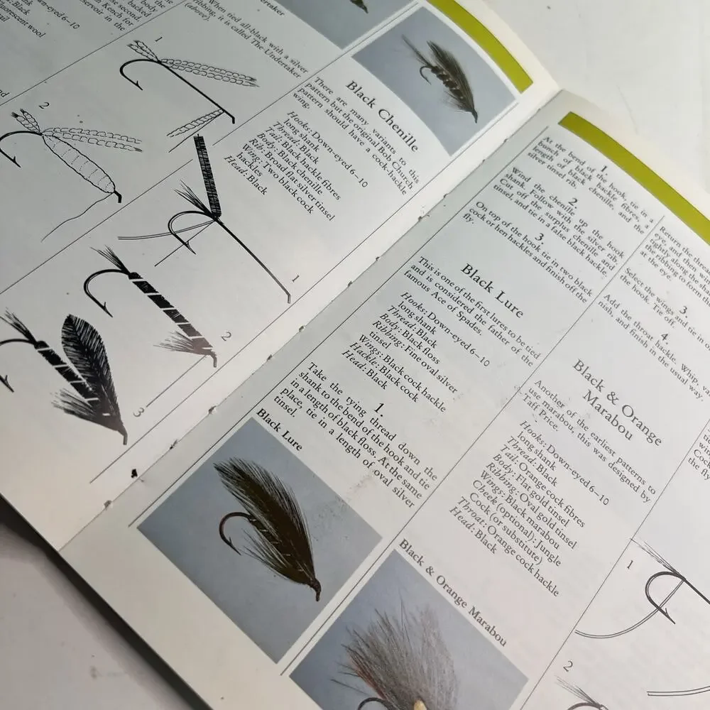 The Flytier's Manual Book by Mike Dawes 1985 Paperback Reference Fly Patterns